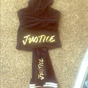 Velour Justice Pant Suit